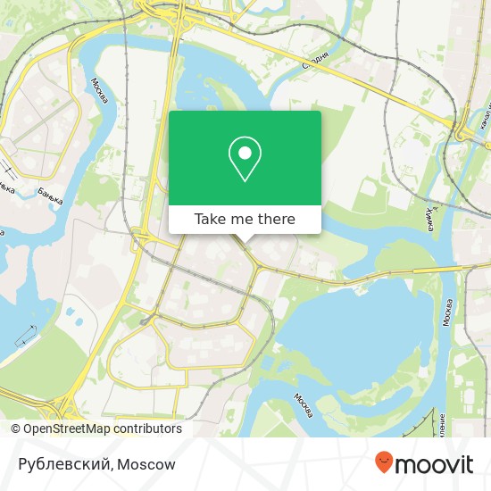 Рублевский map