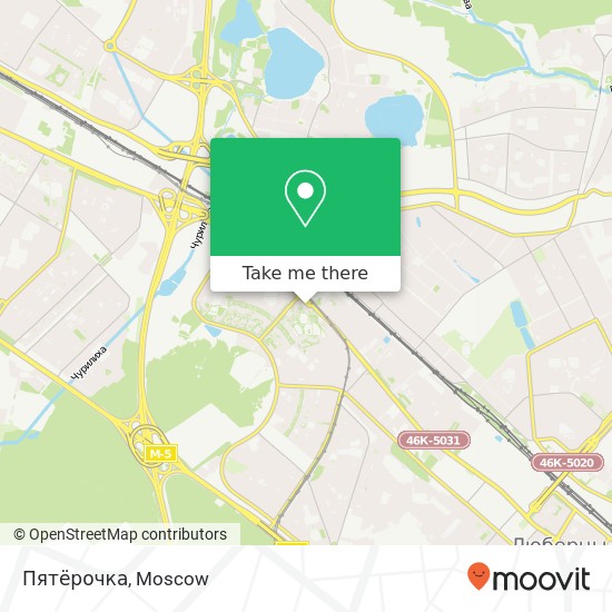 Пятёрочка map