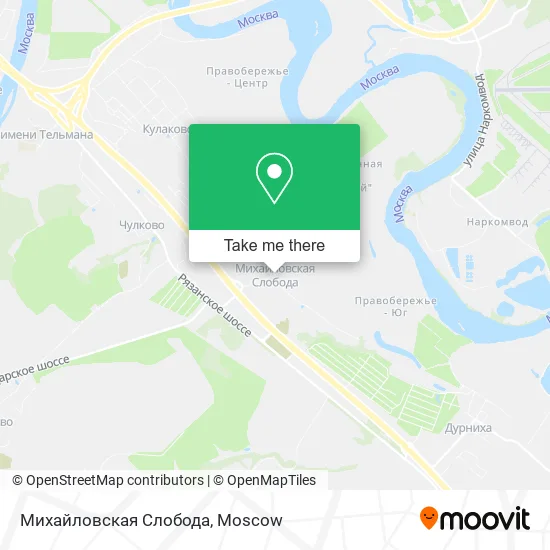 Михайловская Слобода map