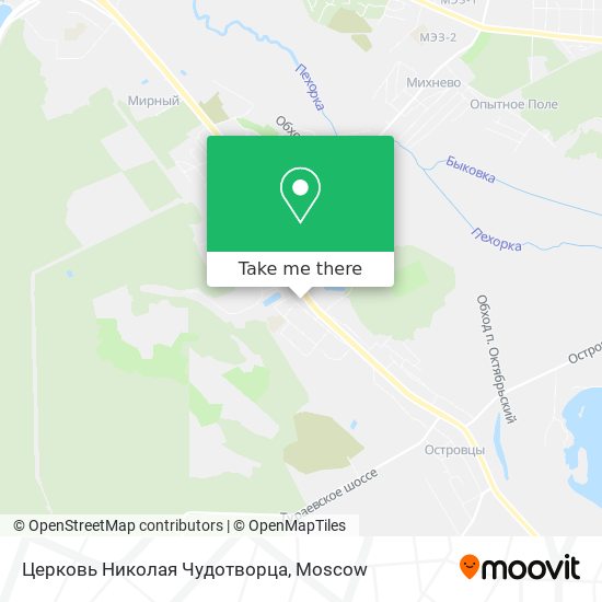 Церковь Николая Чудотворца map