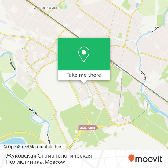 Жуковская Стоматологическая Поликлиника map