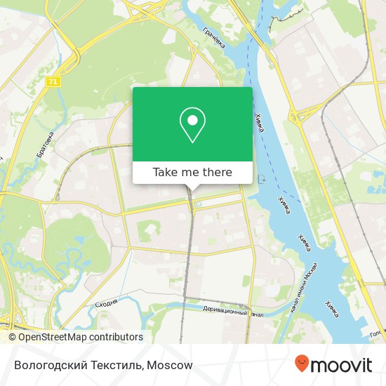 Вологодский Текстиль map