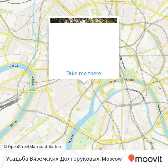 Усадьба Вяземских-Долгоруковых map