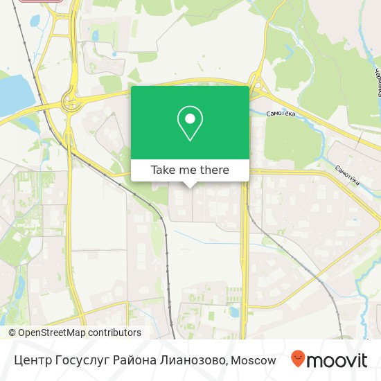 Центр Госуслуг Района Лианозово map