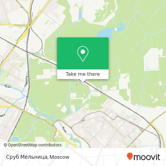 Сруб Мельница map