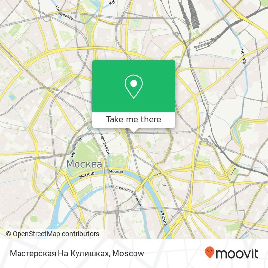 Мастерская На Кулишках map