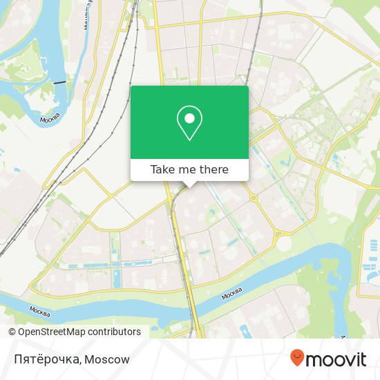 Пятёрочка map