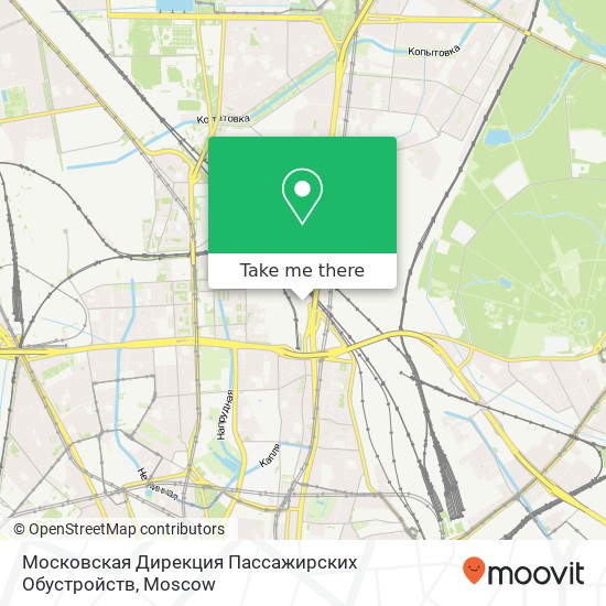 Московская Дирекция Пассажирских Обустройств map