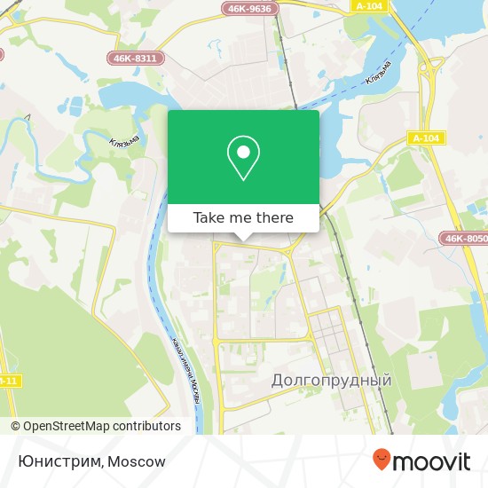 Юнистрим map