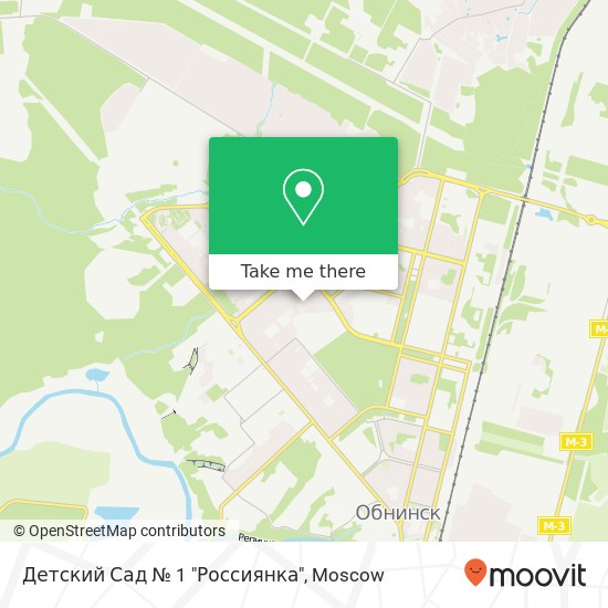 Детский Сад № 1 "Россиянка" map