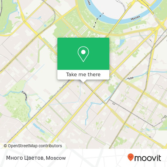 Много Цветов map