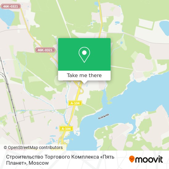 Строительство Торгового Комплекса «Пять Планет» map