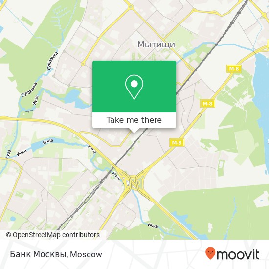 Банк Москвы map