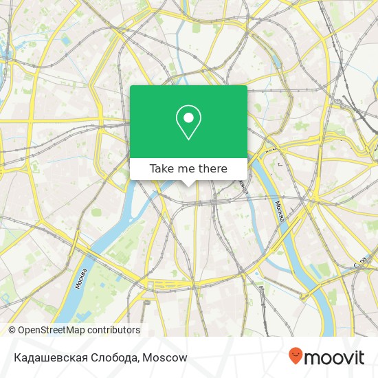 Кадашевская Слобода map