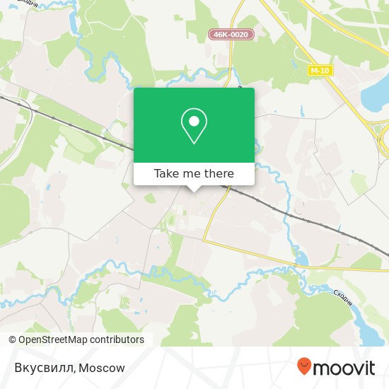 Вкусвилл map