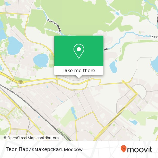 Твоя Парикмахерская map