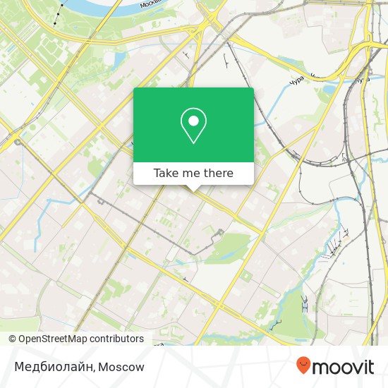 Медбиолайн map