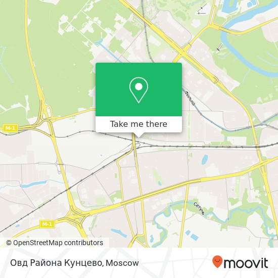 Овд Района Кунцево map