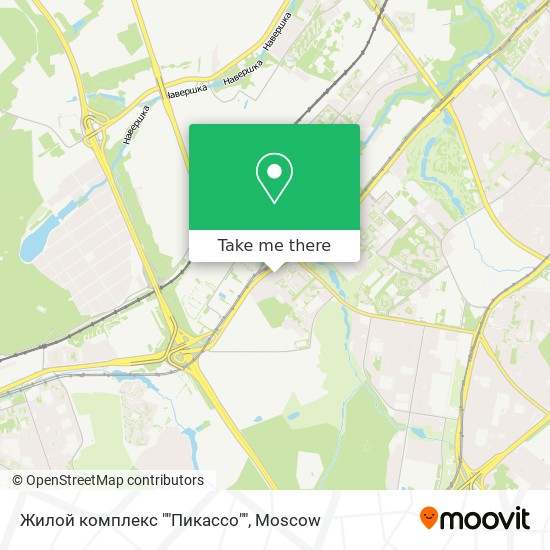 Жилой комплекс ""Пикассо"" map