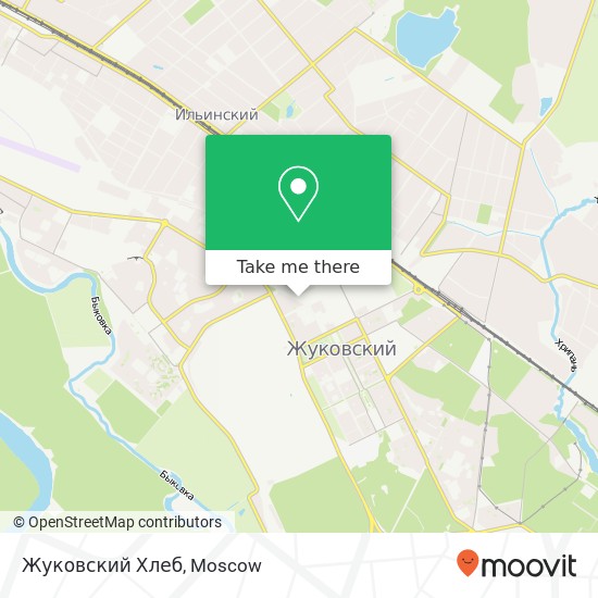 Жуковский Хлеб map