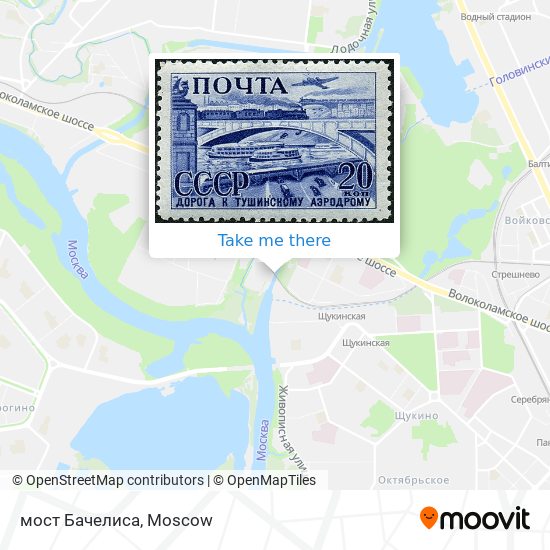 мост Бачелиса map