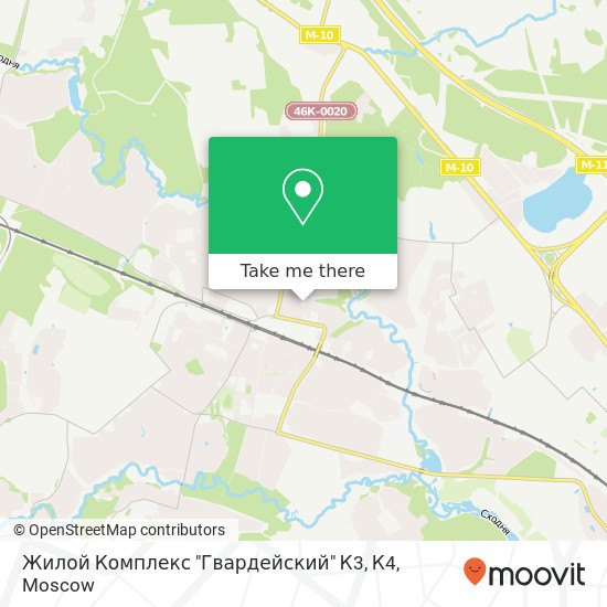 Жилой Комплекс "Гвардейский" К3, К4 map