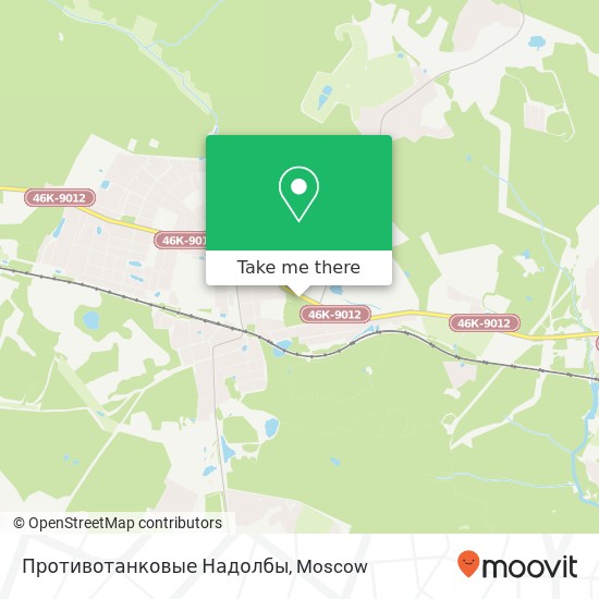 Противотанковые Надолбы map