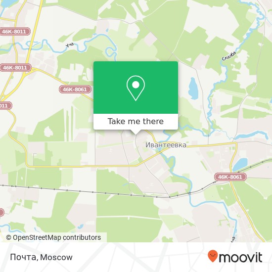 Почта map