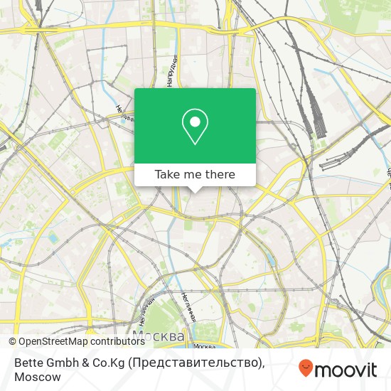 Bette Gmbh & Co.Kg (Представительство) map