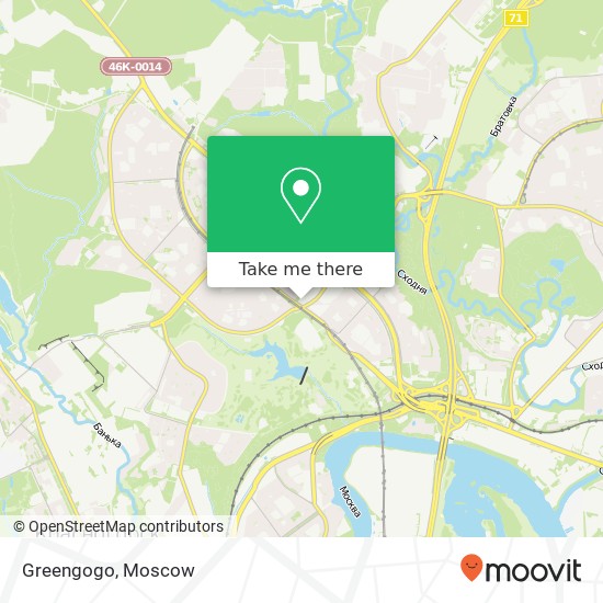 Greengogo map