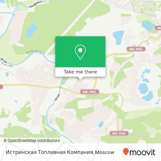 Истринская Топливная Компания map