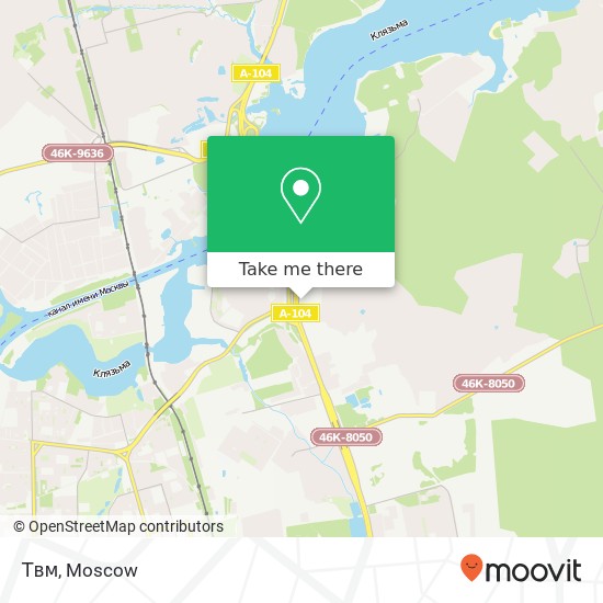 Твм map