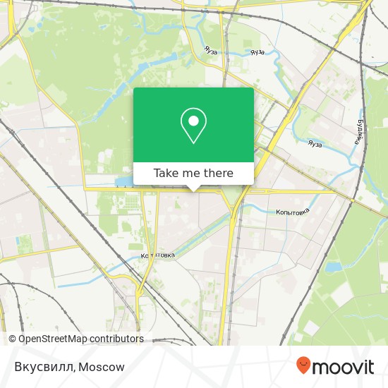 Вкусвилл map