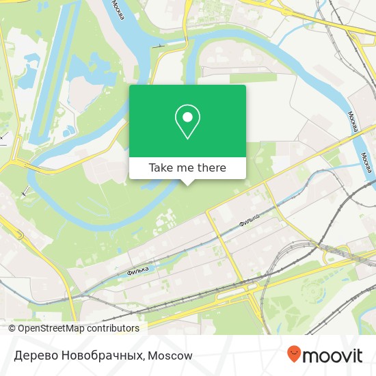 Дерево Новобрачных map