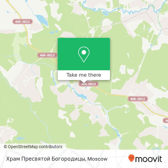 Храм Пресвятой Богородицы map