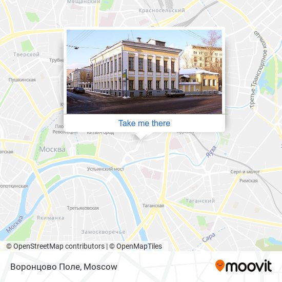 Воронцово Поле map