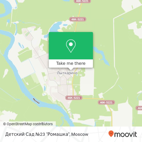 Детский Сад №23 "Ромашка" map