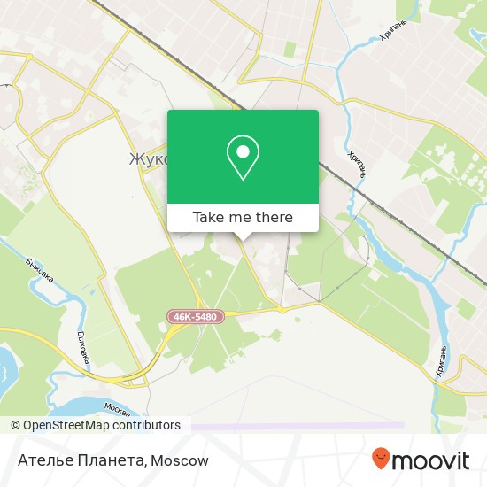 Ателье Планета map