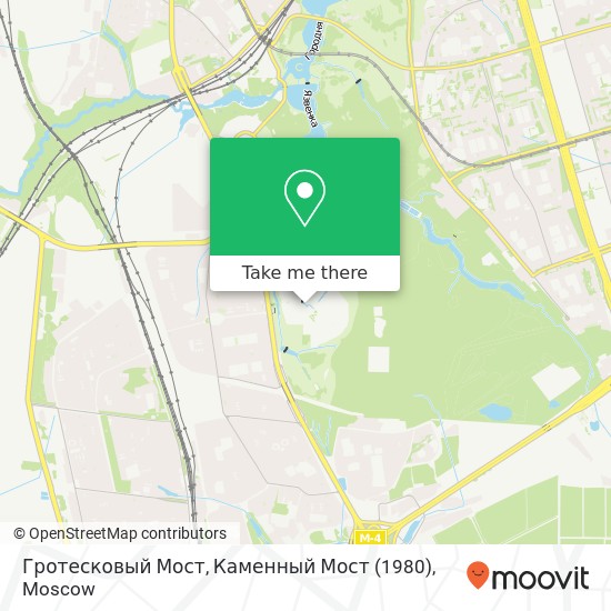 Гротесковый Мост, Каменный Мост (1980) map