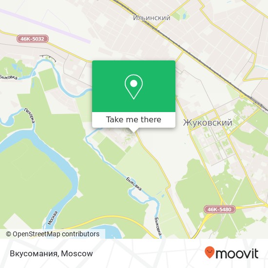 Вкусомания map