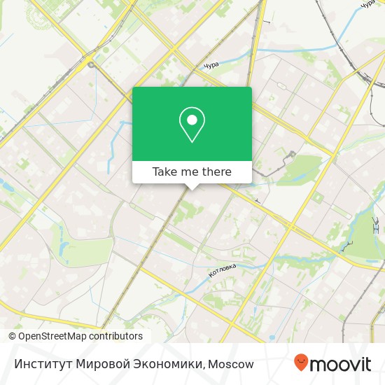 Институт Мировой Экономики map