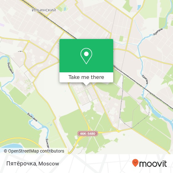 Пятёрочка map