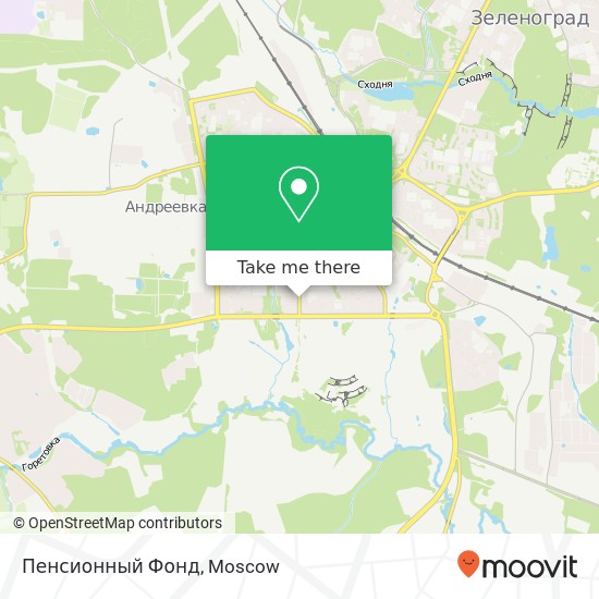 Пенсионный Фонд map