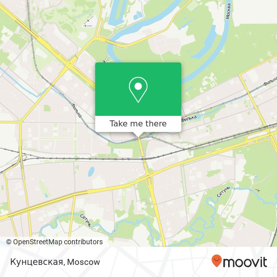 Кунцевская map