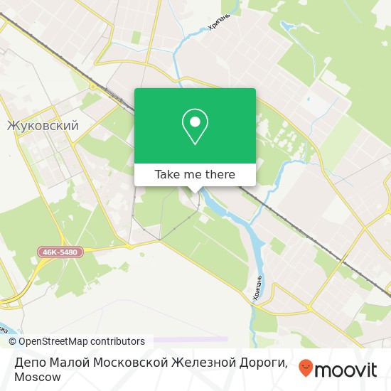 Депо Малой Московской Железной Дороги map
