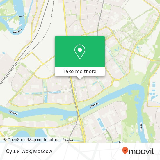 Суши Wok map