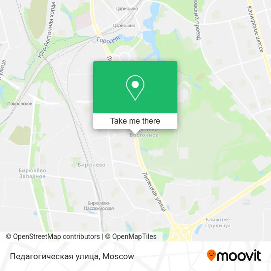 Педагогическая улица map