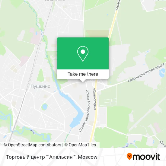 Торговый центр ""Апельсин"" map