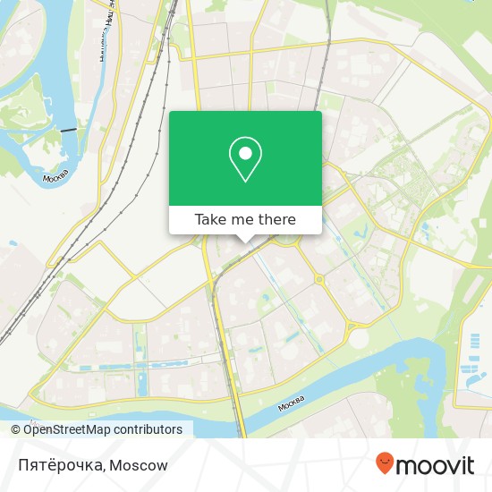 Пятёрочка map