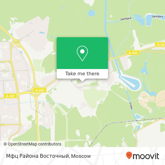 Мфц Района Восточный map